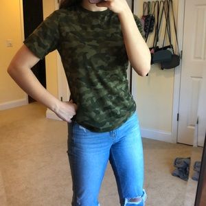 Camo tee shirt